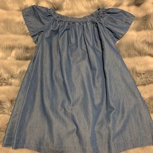 Girls denim dress